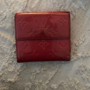 Louis Vuttion Red Wallet
